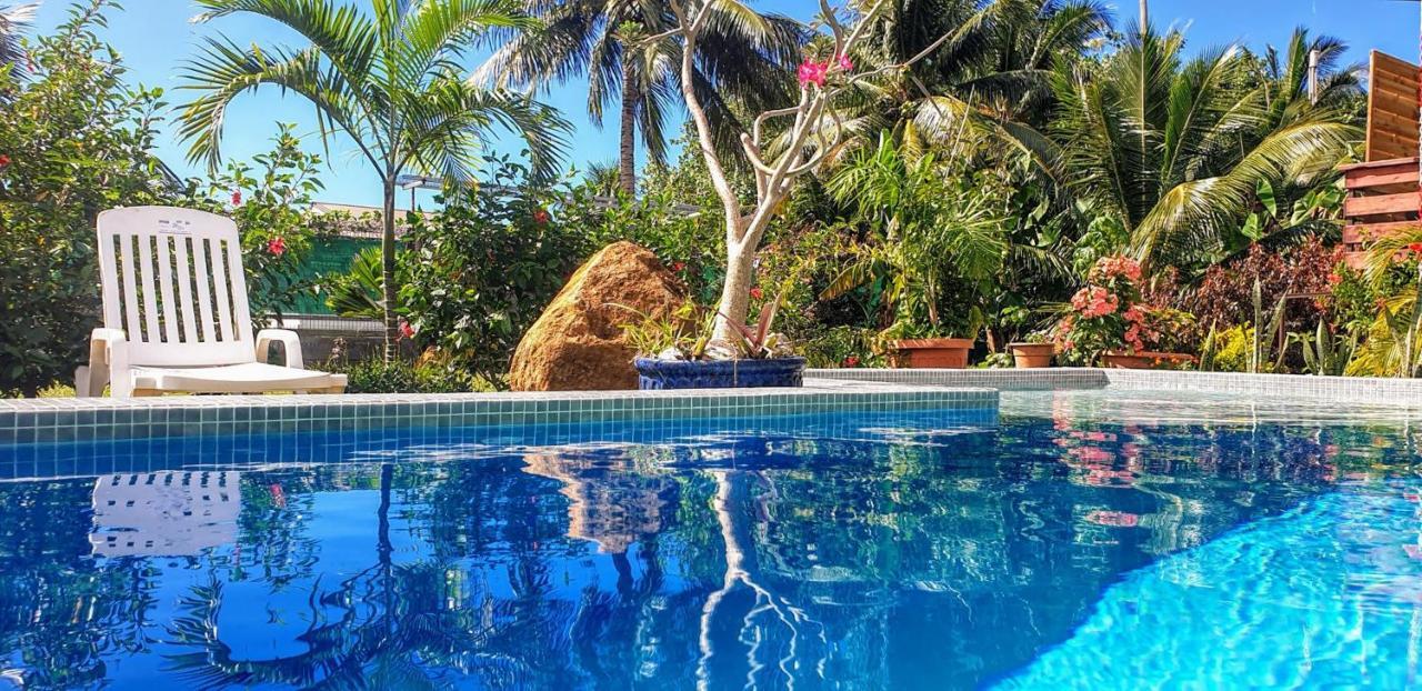 Moorea - Villa Maoe Pool Afareaitu Buitenkant foto