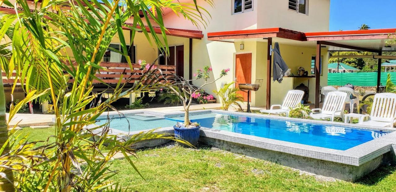 Moorea - Villa Maoe Pool Afareaitu Buitenkant foto