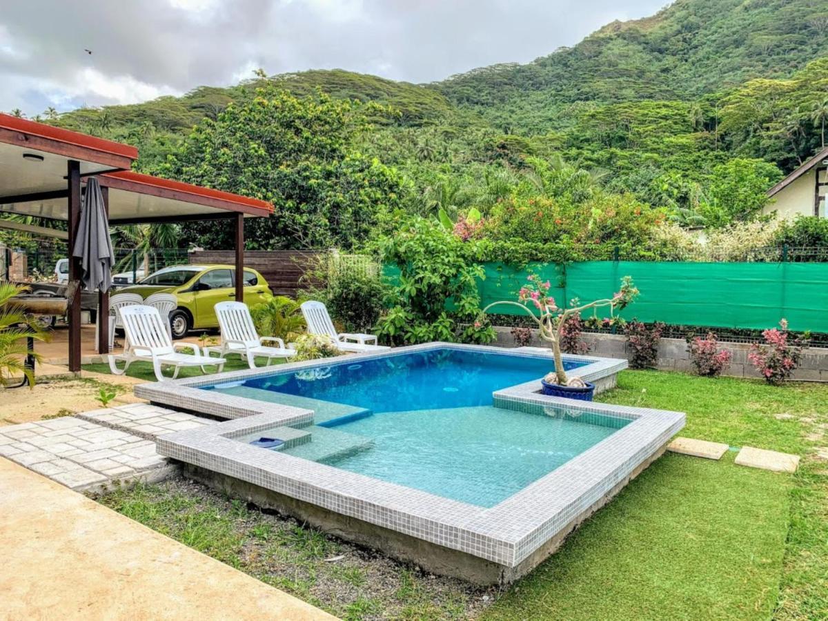 Moorea - Villa Maoe Pool Afareaitu Buitenkant foto